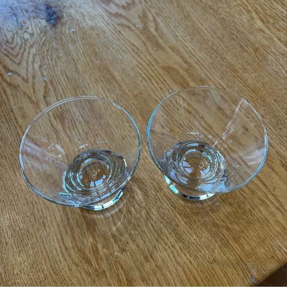 Grey Goose Embossed with logo Cocktail Glasses - Set of (2) - Picture 8 of 9